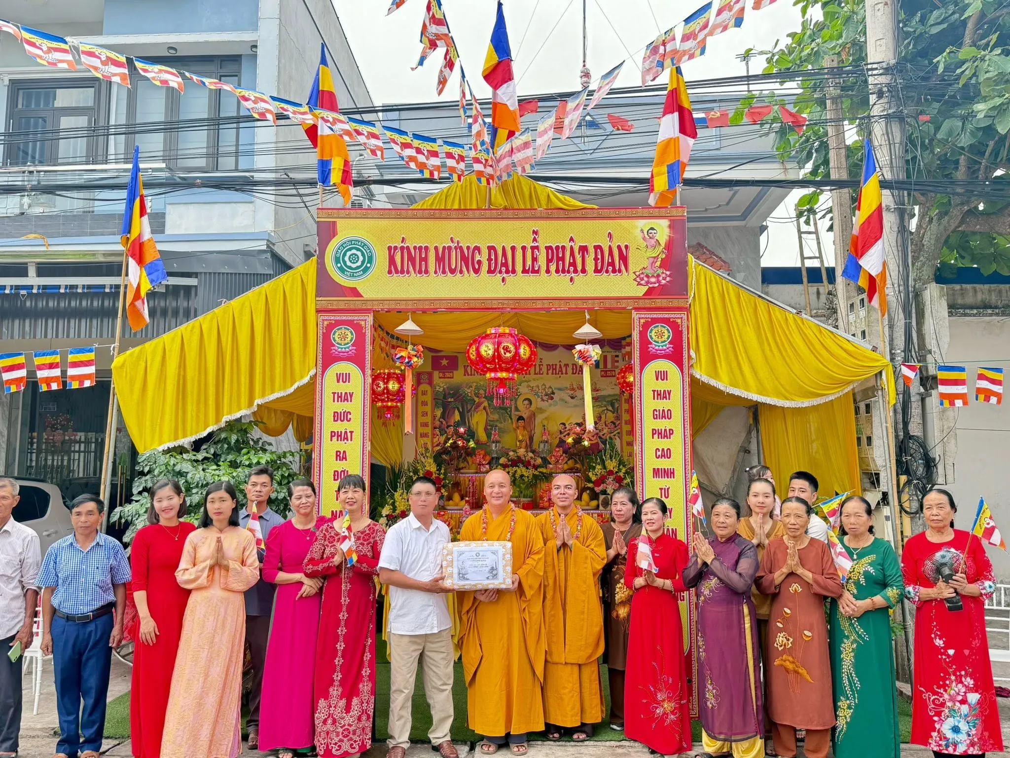 Ảnh 5 — Mừng Phật Đản trên Quê Hương miền Ba Lạt (Giao Thuỷ, Nam Định)