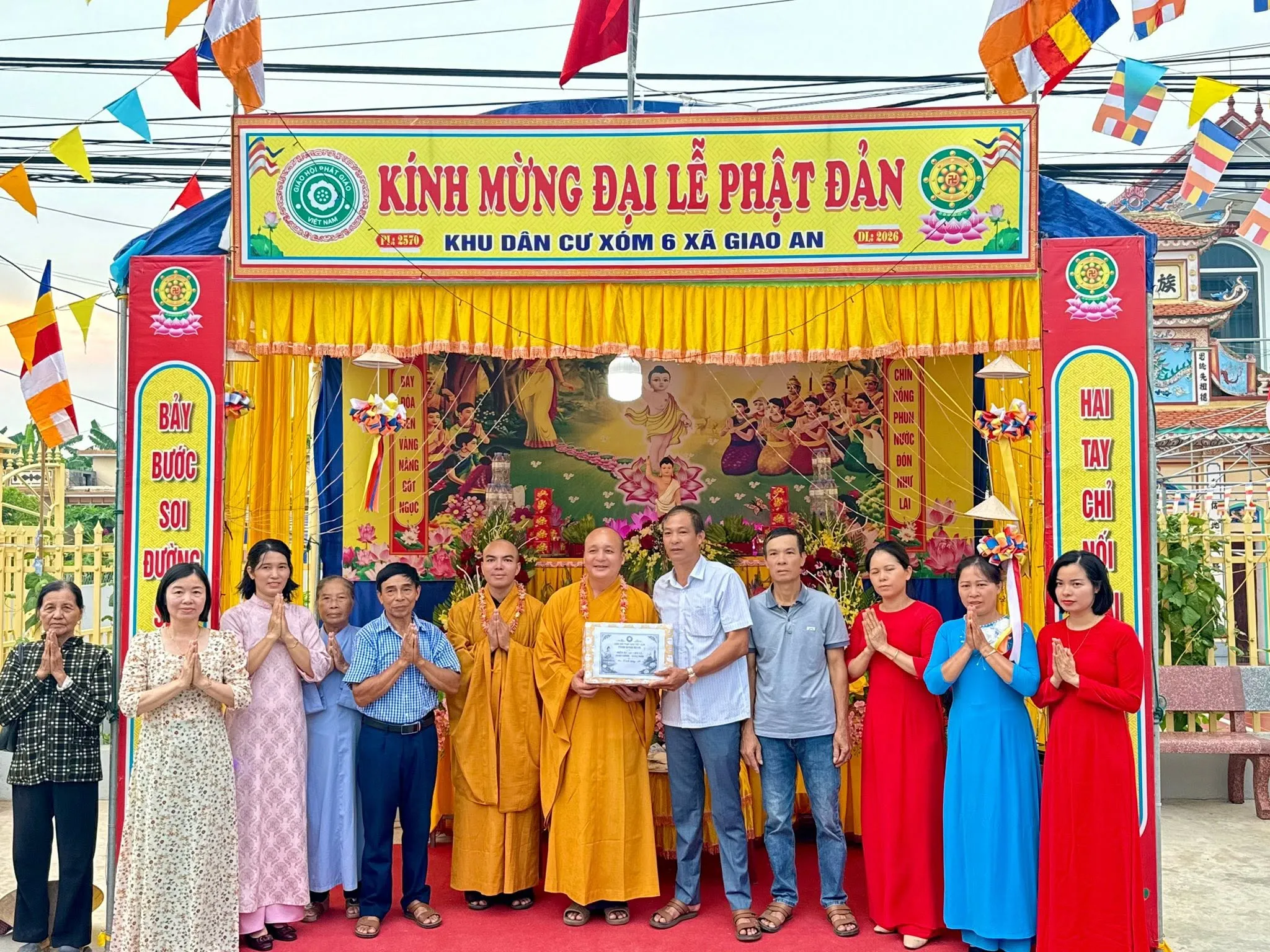 Ảnh 6 — Mừng Phật Đản trên Quê Hương miền Ba Lạt (Giao Thuỷ, Nam Định)